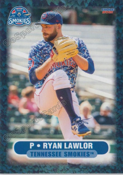 2021 Tennessee Smokies Ryan Lawlor