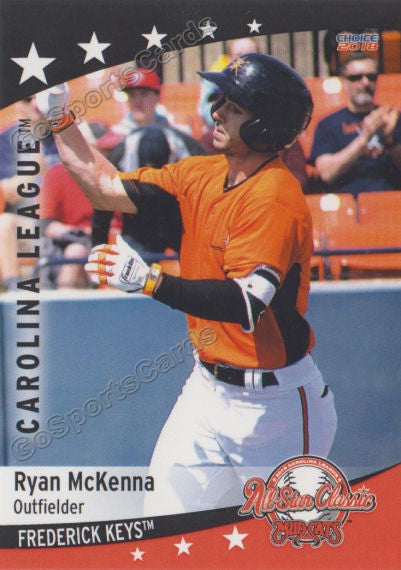 2018 Carolina League All Star N Ryan McKenna