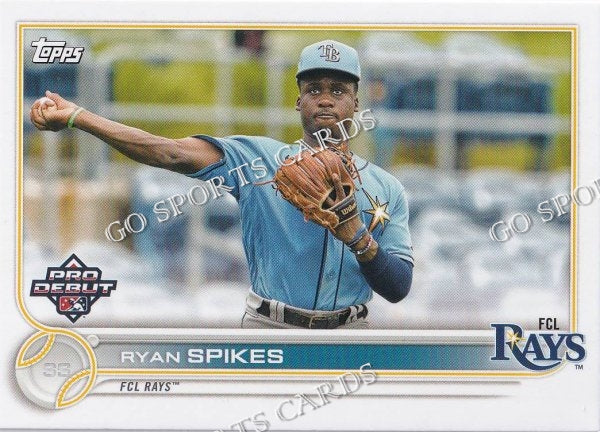 2022 Topps Pro Debut Ryan Spikes PD-31