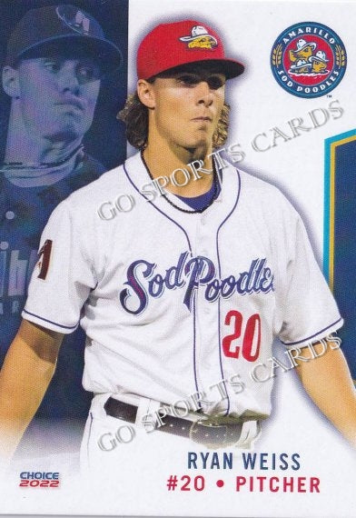 2022 Amarillo Sod Poodles Ryan Weiss