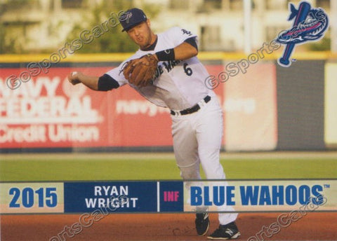 2015 Pensacola Blue Wahoos Ryan Wright