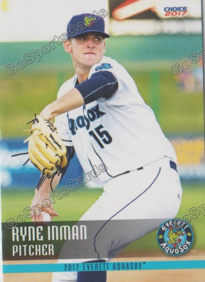 2017 Everett AquaSox Ryne Inman