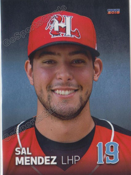 2018 Hickory Crawdads Sal Mendez