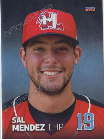 2018 Hickory Crawdads Sal Mendez