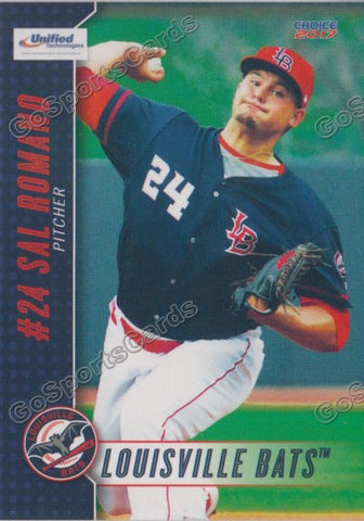 2017 Louisville Bats Sal Romano