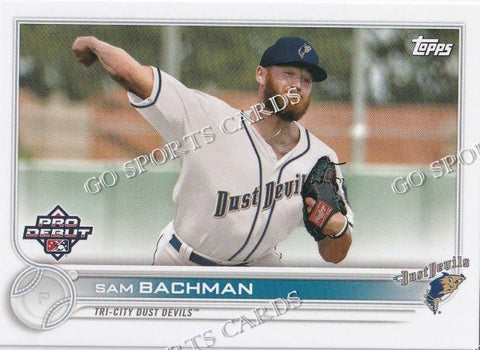 2022 Topps Pro Debut Sam Bachman PD-17