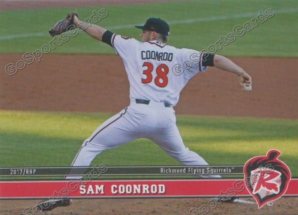 2017 Richmond Flying Squirrels Sam Coonrod