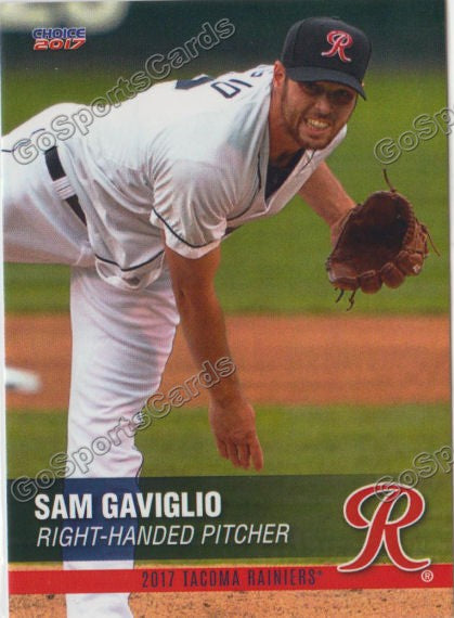 2017 Tacoma Rainiers Sam Gaviglio