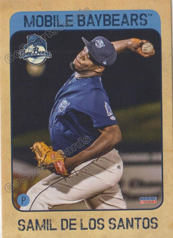 2018 Mobile Baybears Samil De Los Santos