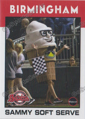 2016 Birmingham Barons Sammy Soft Serve Mascot – Go Sports Cards