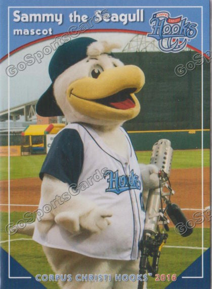 Hooks' highlight Sammy the Seagull for National Mascot Day June, 17