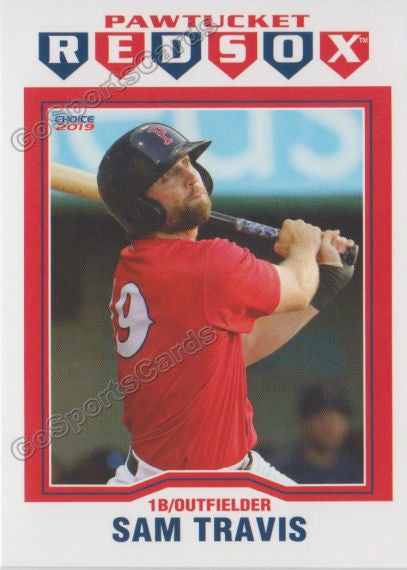 2019 Pawtucket Red Sox Sam Travis