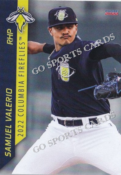 2022 Columbia Fireflies Samuel Valerio