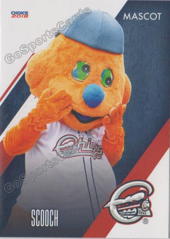 2018 Syracuse Chiefs Scooch Mascot