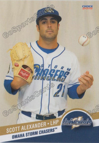 2015 Omaha Storm Chasers Scott Alexander