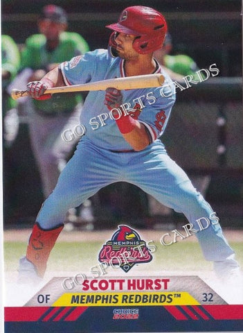 2022 Memphis Redbirds Scott Hurst