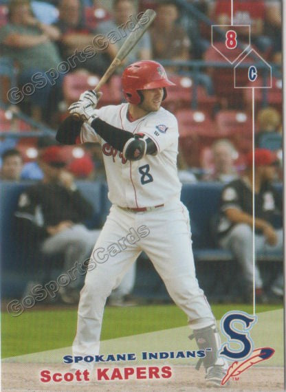 2019 Spokane Indians Scott Kapers