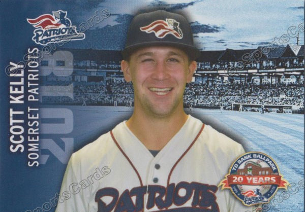 2018 Somerset Patriots Scott Kelly