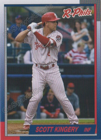 2019 Reading Fightin Phils Scott Kingery