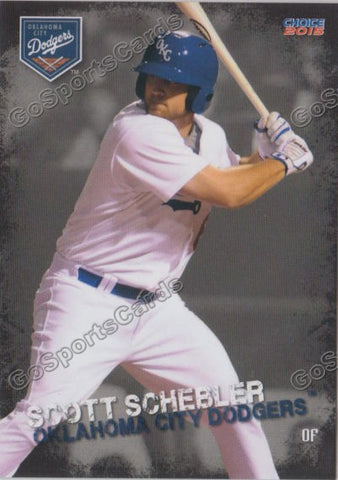 2015 Oklahoma City Dodgers Scott Schebler