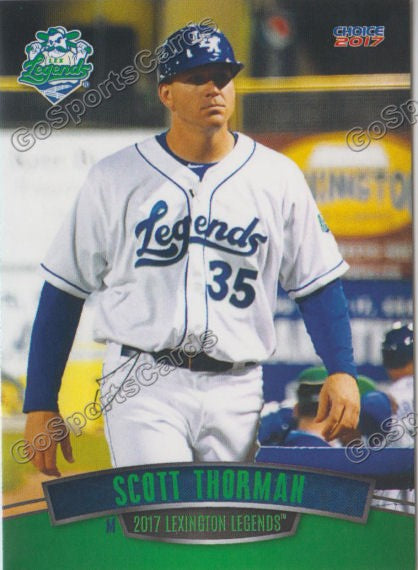 2017 Lexington Legends Scott Thorman