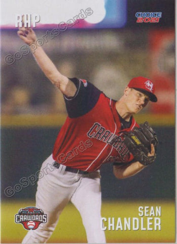 2021 Hickory Crawdads Sean Chandler