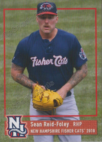 2018 New Hampshire Fisher Cats Sean Reid Foley