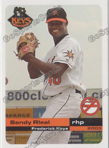 2003 Frederick Keys SGA Sendy Rheal