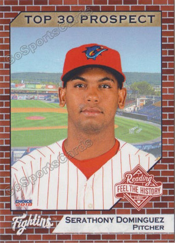 2018 Reading Fightins Top 30 Prospect Seranthony Dominguez