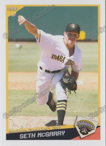 2017 Bradenton Marauders Seth McGarry