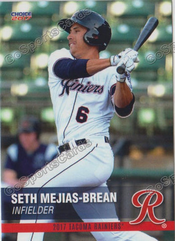 2017 Tacoma Rainiers Seth Mejias Brean