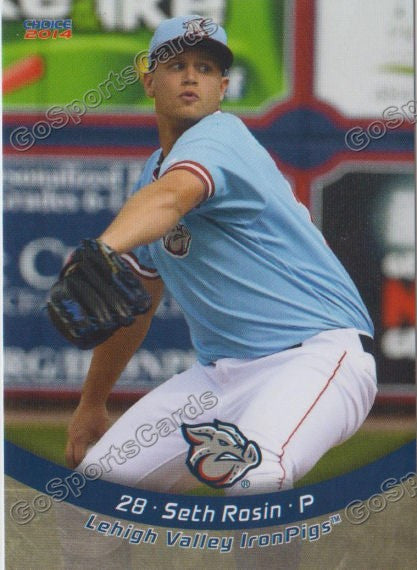 2014 Lehigh Valley IronPigs Seth Rosin