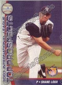 2003 International League Top Prospects Choice Shane Loux