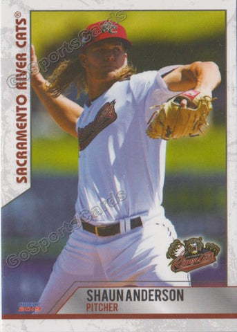 2019 Sacramento River Cats Shaun Anderson