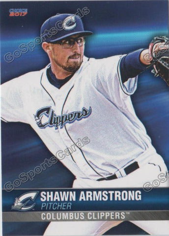 2017 Columbus Clippers Shawn Armstrong