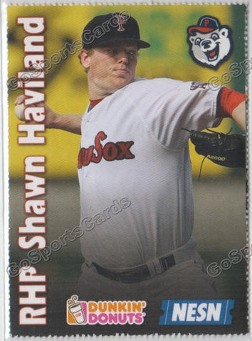 2017 Pawtucket Red Sox Dunkin Donuts SGA Shawn Haviland