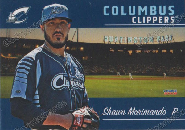 2018 Columbus Clippers Shawn Morimando