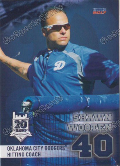 2017 Oklahoma City Dodgers Shawn Wooten