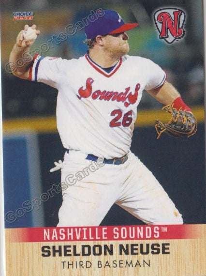 2018 Nashville Sounds Sheldon Neuse