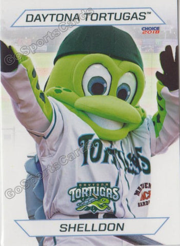 2018 Daytona Tortugas Shelldon Mascot