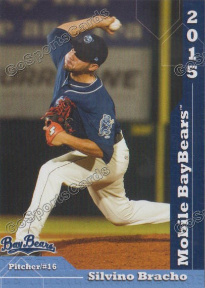 2015 Mobile BayBears Silvino Bracho