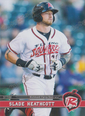 2017 Richmond Flying Squirrels Slade Heathcott