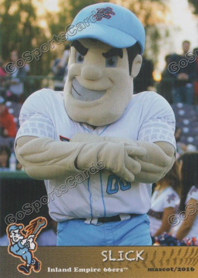 2016 Inland Empire 66ers Slick Mascot