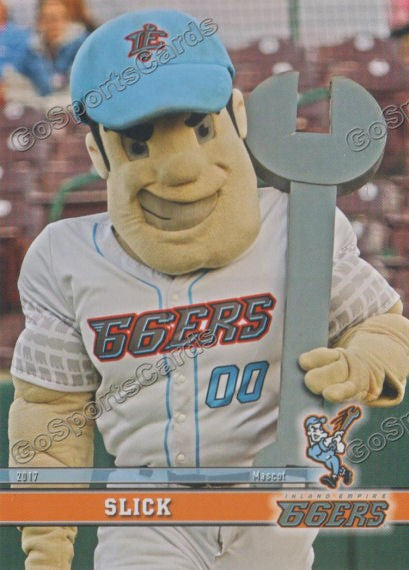 2017 Inland Empire 66ers Slick Mascot