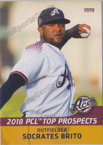 2018 Pacific Coast League Top Prospects PCL Socrates Brito