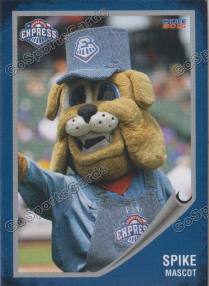 2015 Round Rock Express Spike Mascot