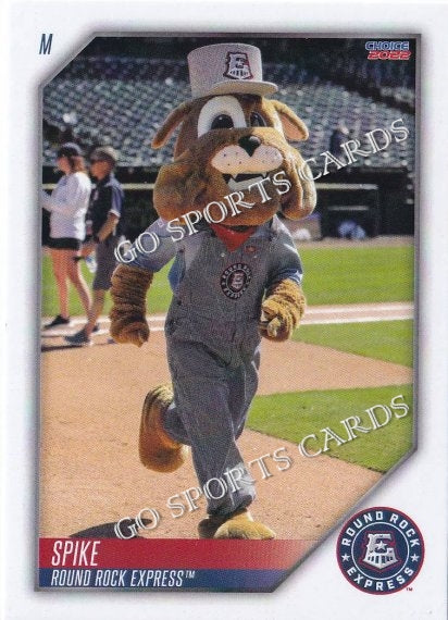 2022 Round Rock Express Spike Mascot – Go Sports Cards