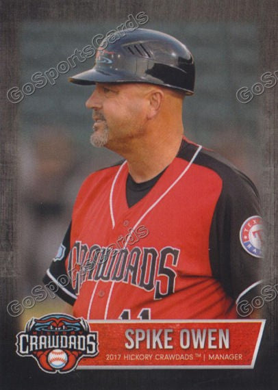 2017 Hickory Crawdads Update Spike Owen