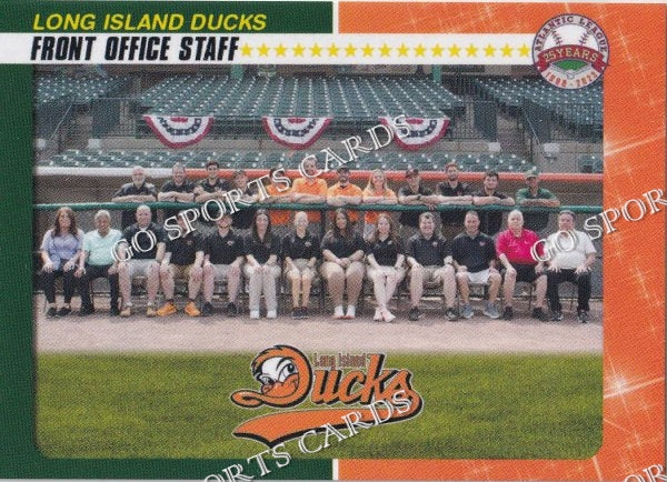 2023 Long Island Ducks Front Office Staff