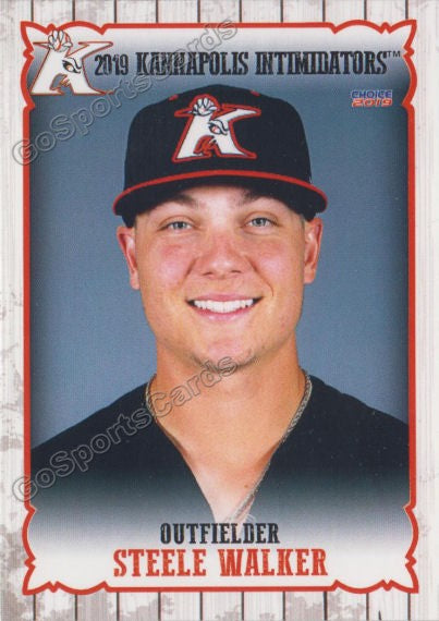 2019 Kannapolis Intimidators Steele Walker